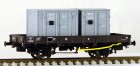 30263 LS Models Flat car type Jho with 2 small containers